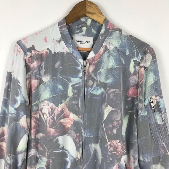 Obey Propaganda No 89 Maven Floral Jacket - Picture 5 of 10
